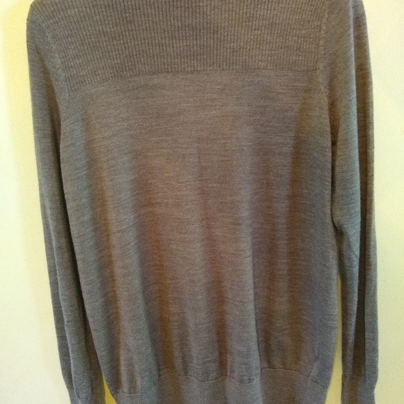Women's LOFT brown/gray cardigan. Size M - Picture 4 of 6